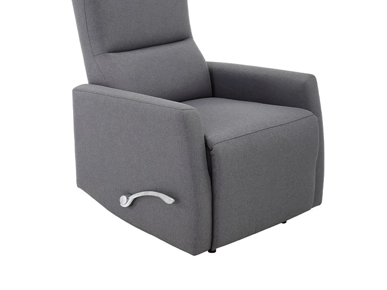 Chairmeng fabric power recliner / comfort chair with footrest extended
